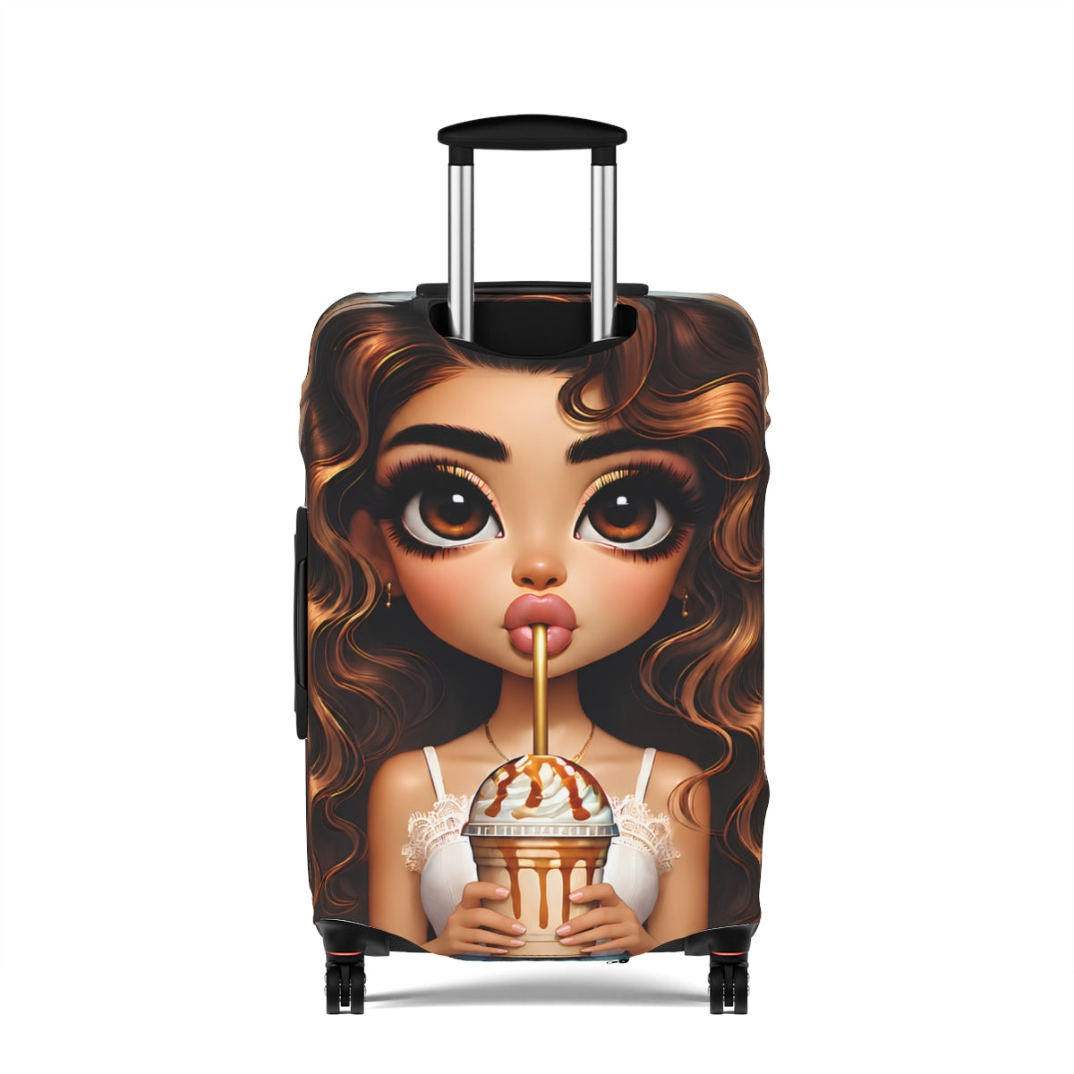 Camille | Caramel Crush Luggage Cover