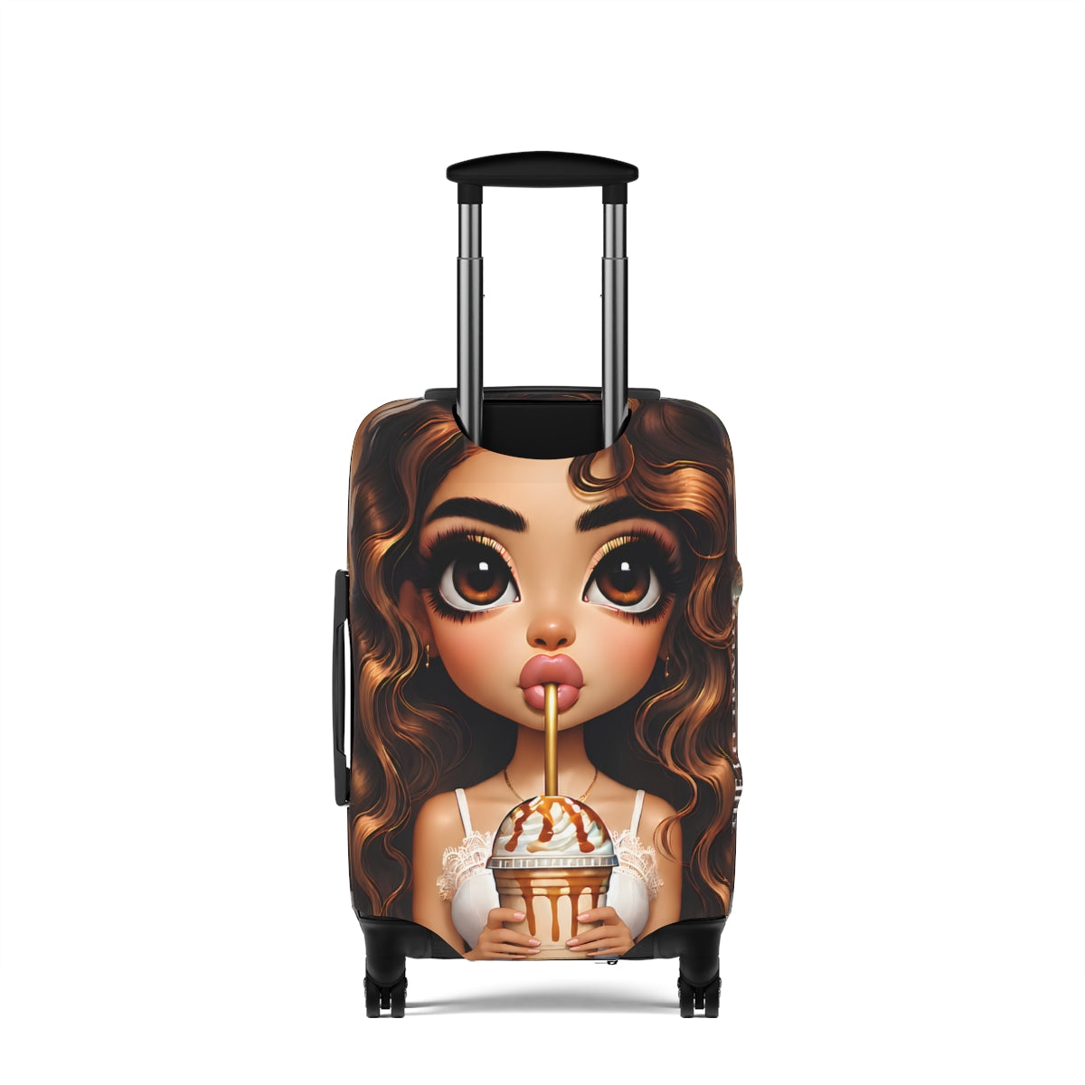 Camille | Caramel Crush Luggage Cover