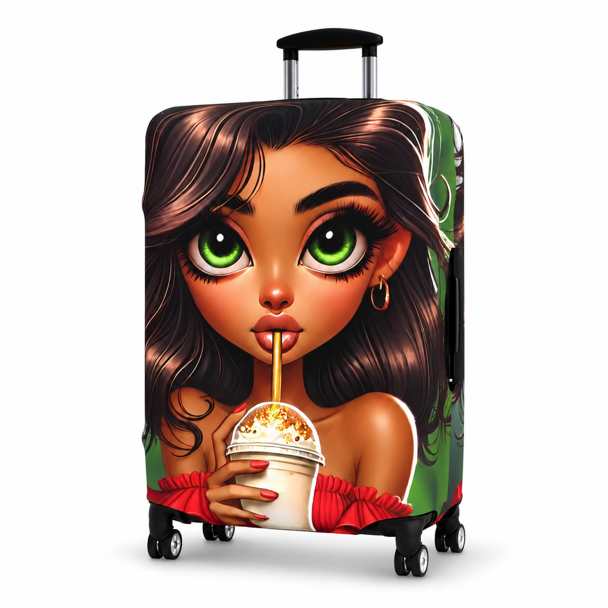 Brielle | Caramel Pop Luggage Cover