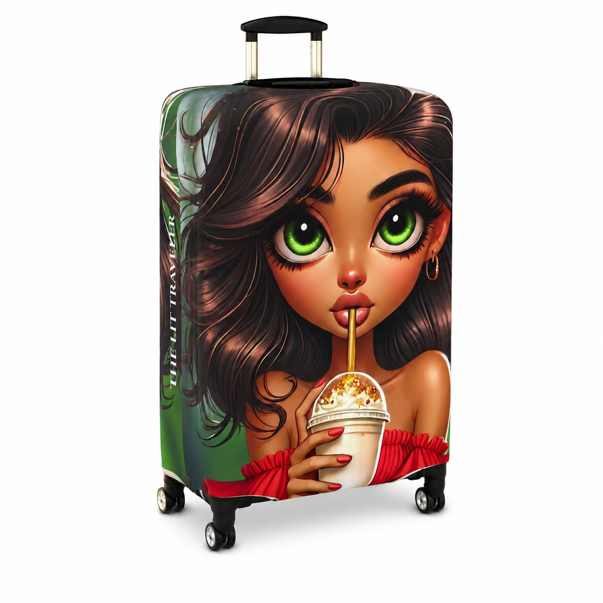 Brielle | Caramel Pop Luggage Cover