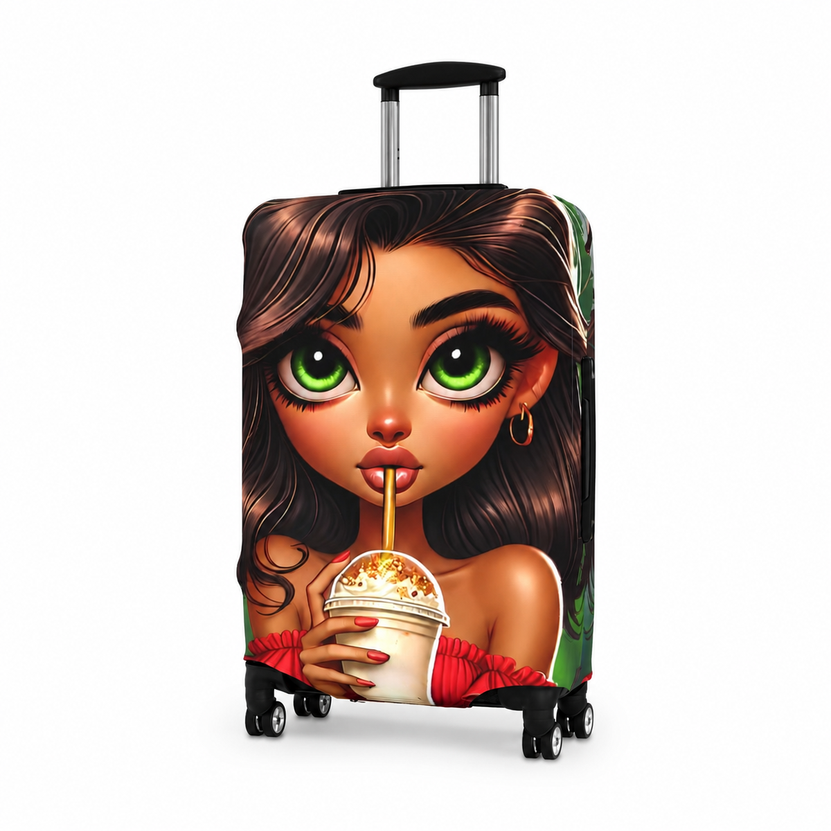 Brielle | Caramel Pop Luggage Cover