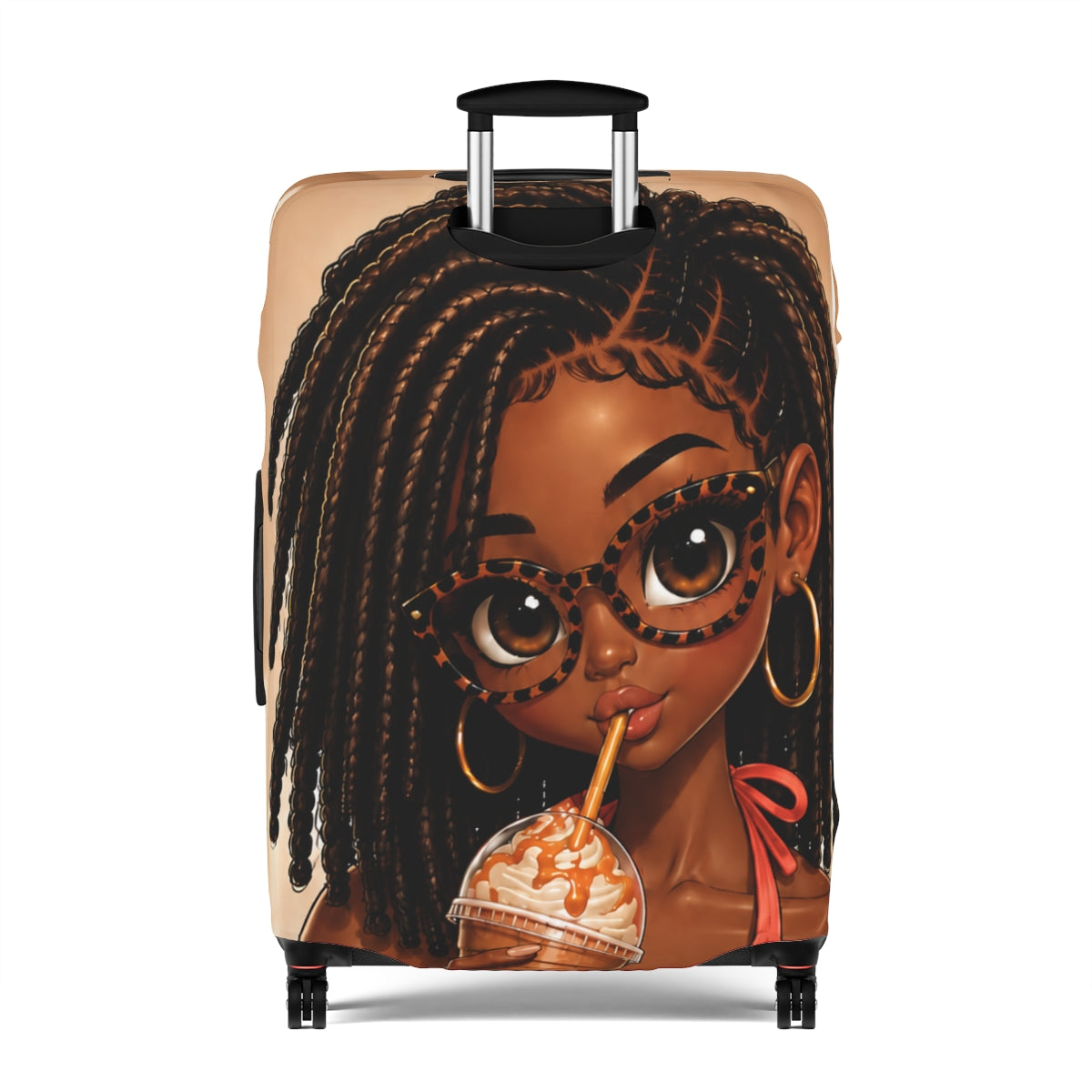 Kennedy | Caramel Whip Luggage Cover