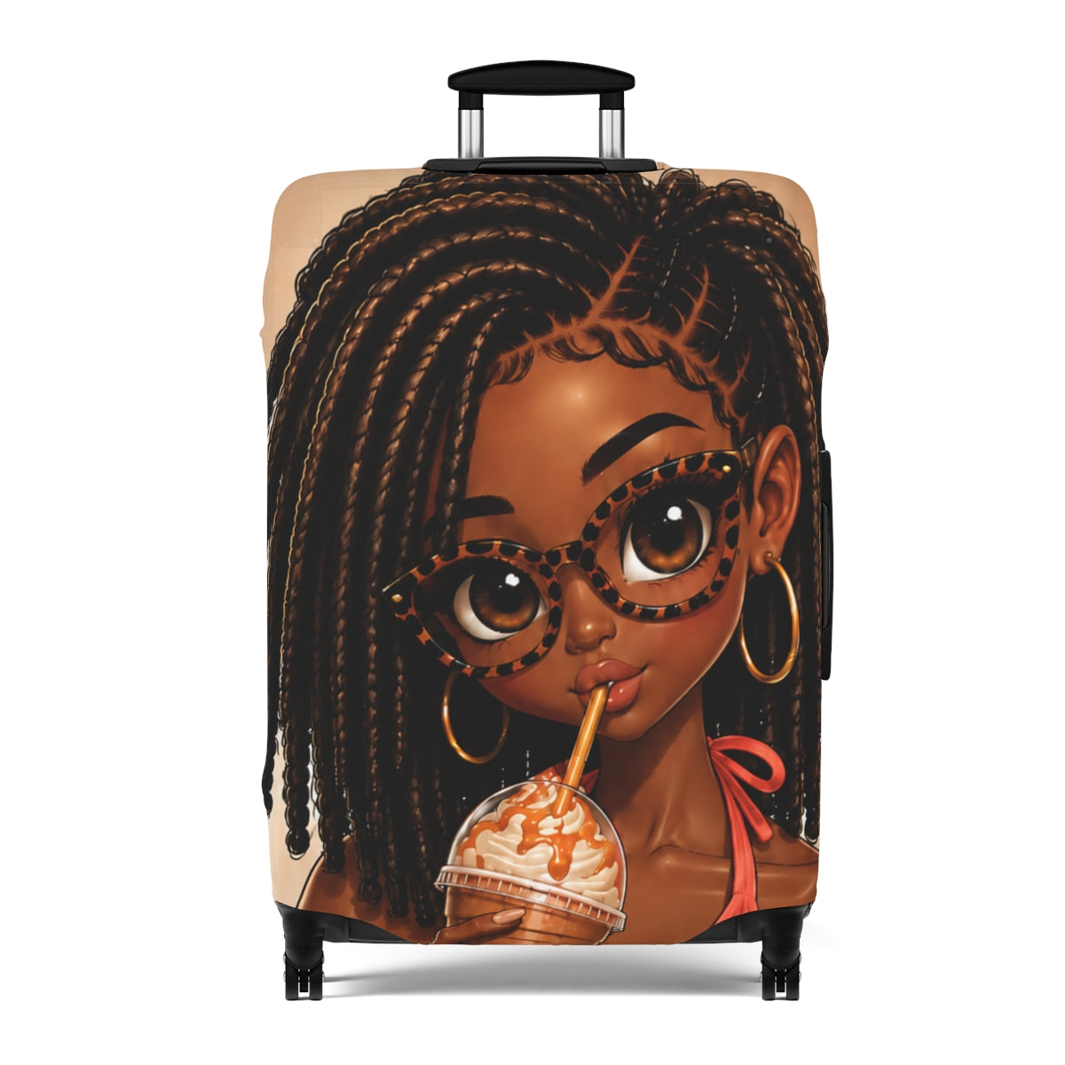 Kennedy | Caramel Whip Luggage Cover