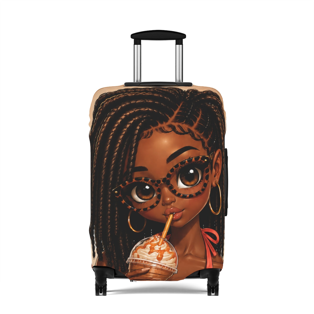 Kennedy | Caramel Whip Luggage Cover