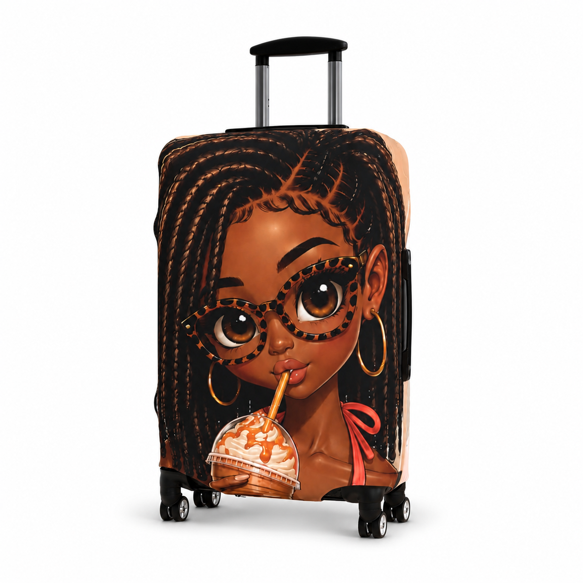 Kennedy | Caramel Whip Luggage Cover