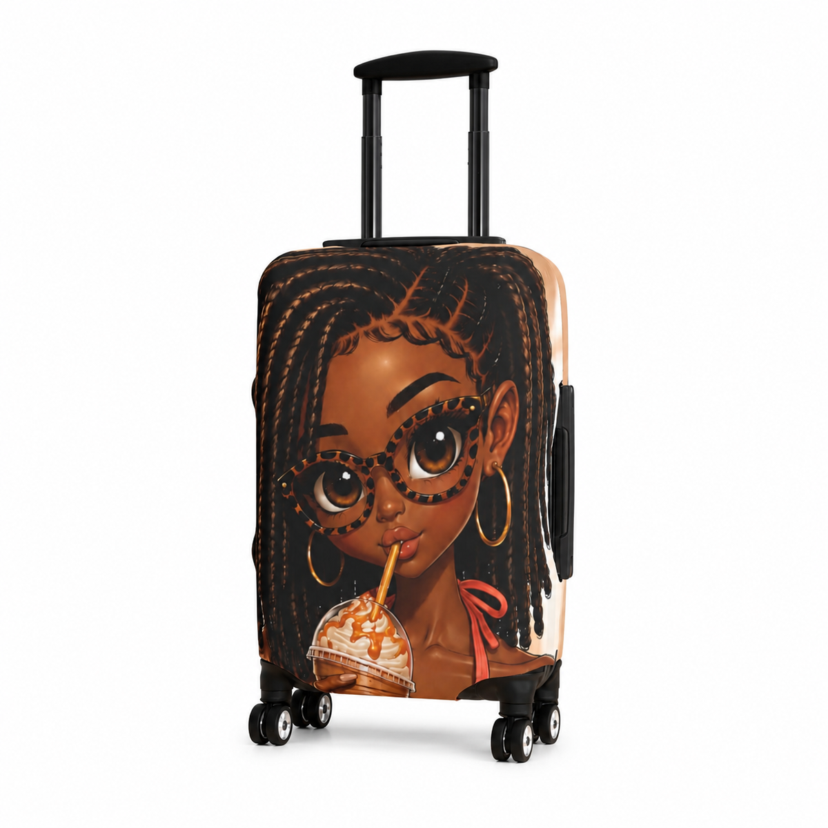 Kennedy | Caramel Whip Luggage Cover