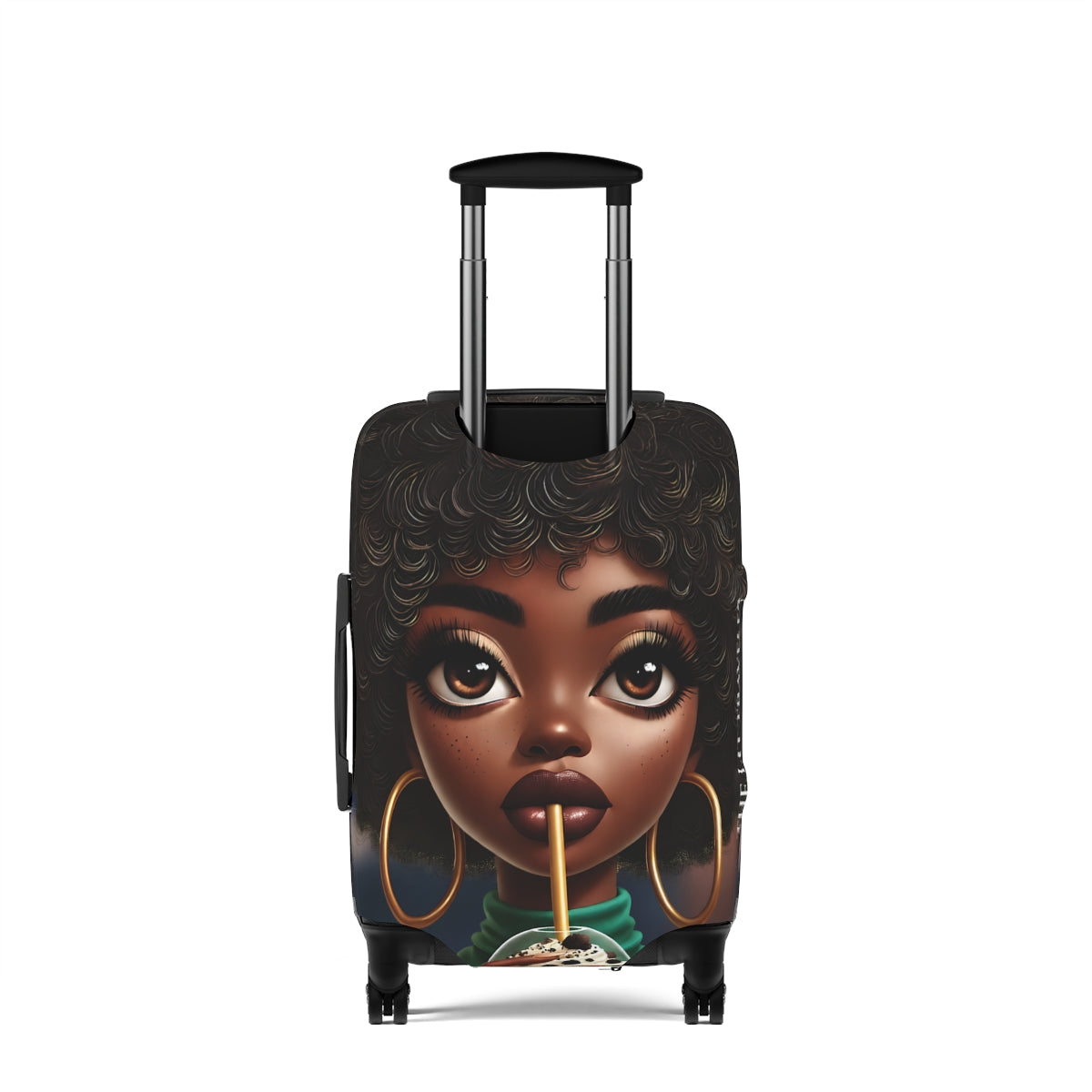 Nia | Cookies & Cream Luggage Cover