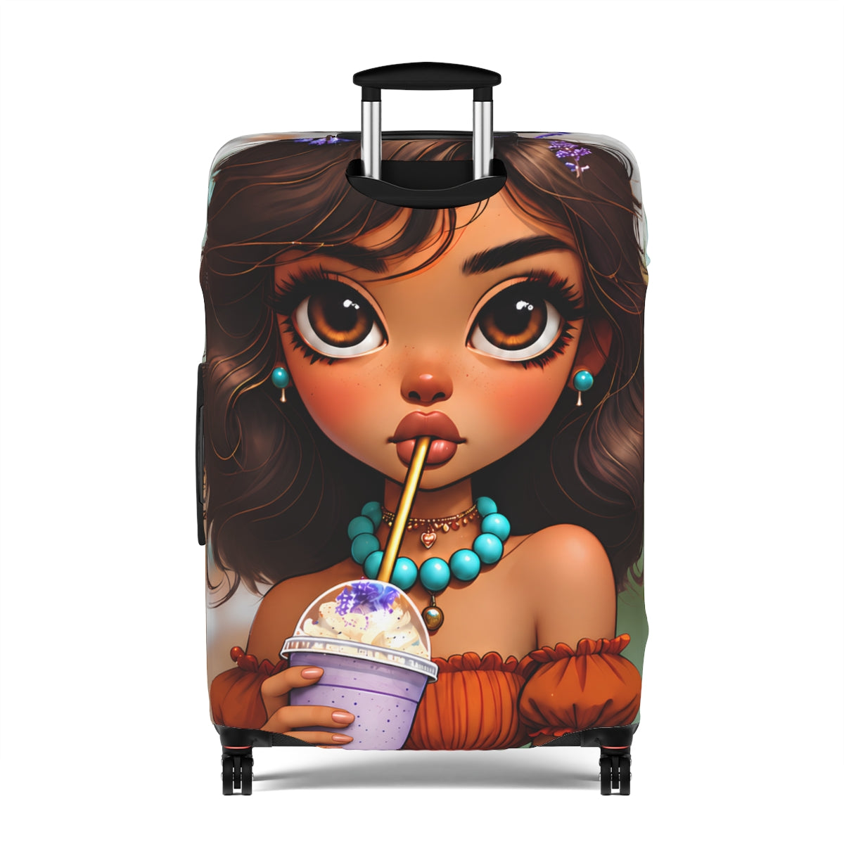 Zara | Lavender Bloom Luggage Cover