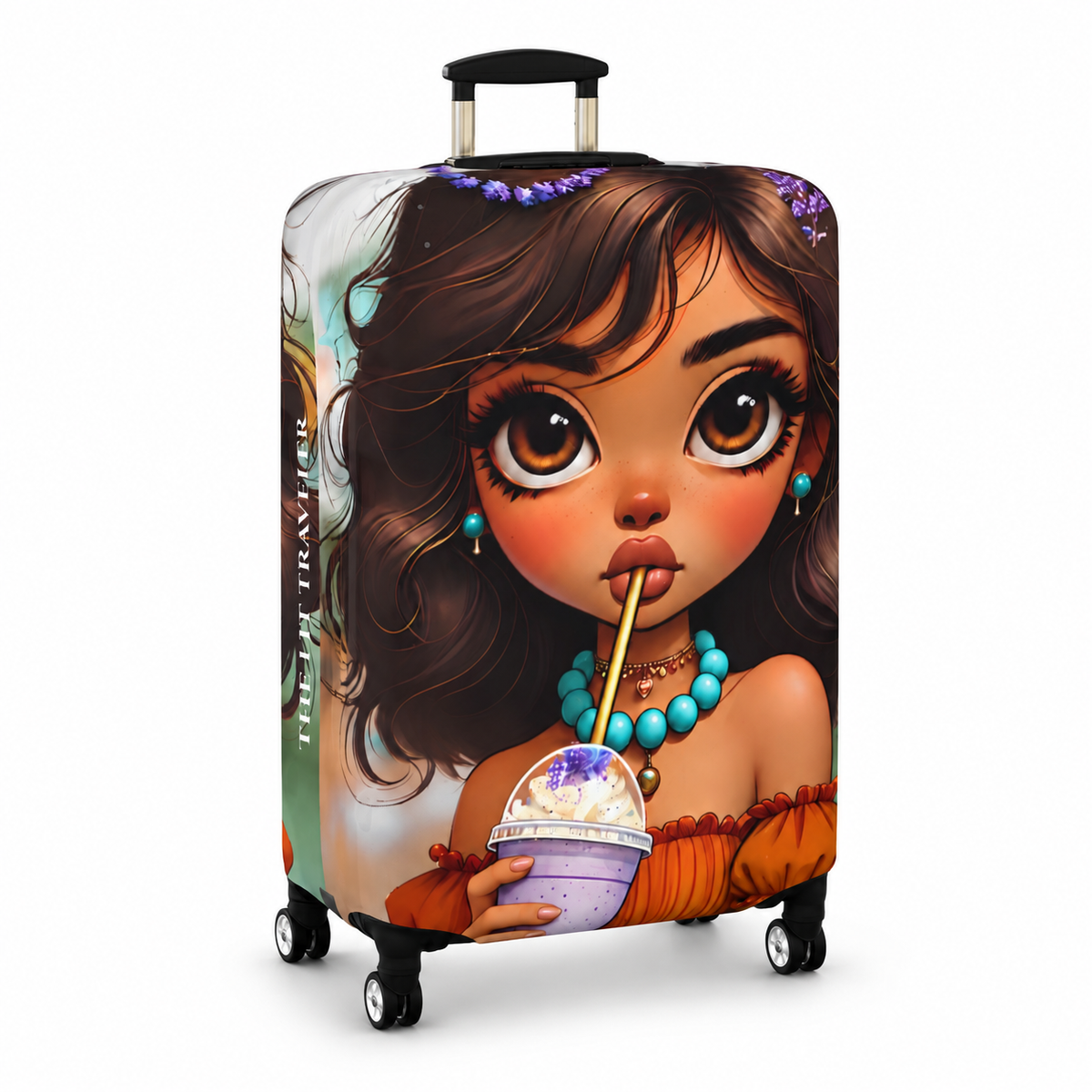 Zara | Lavender Bloom Luggage Cover