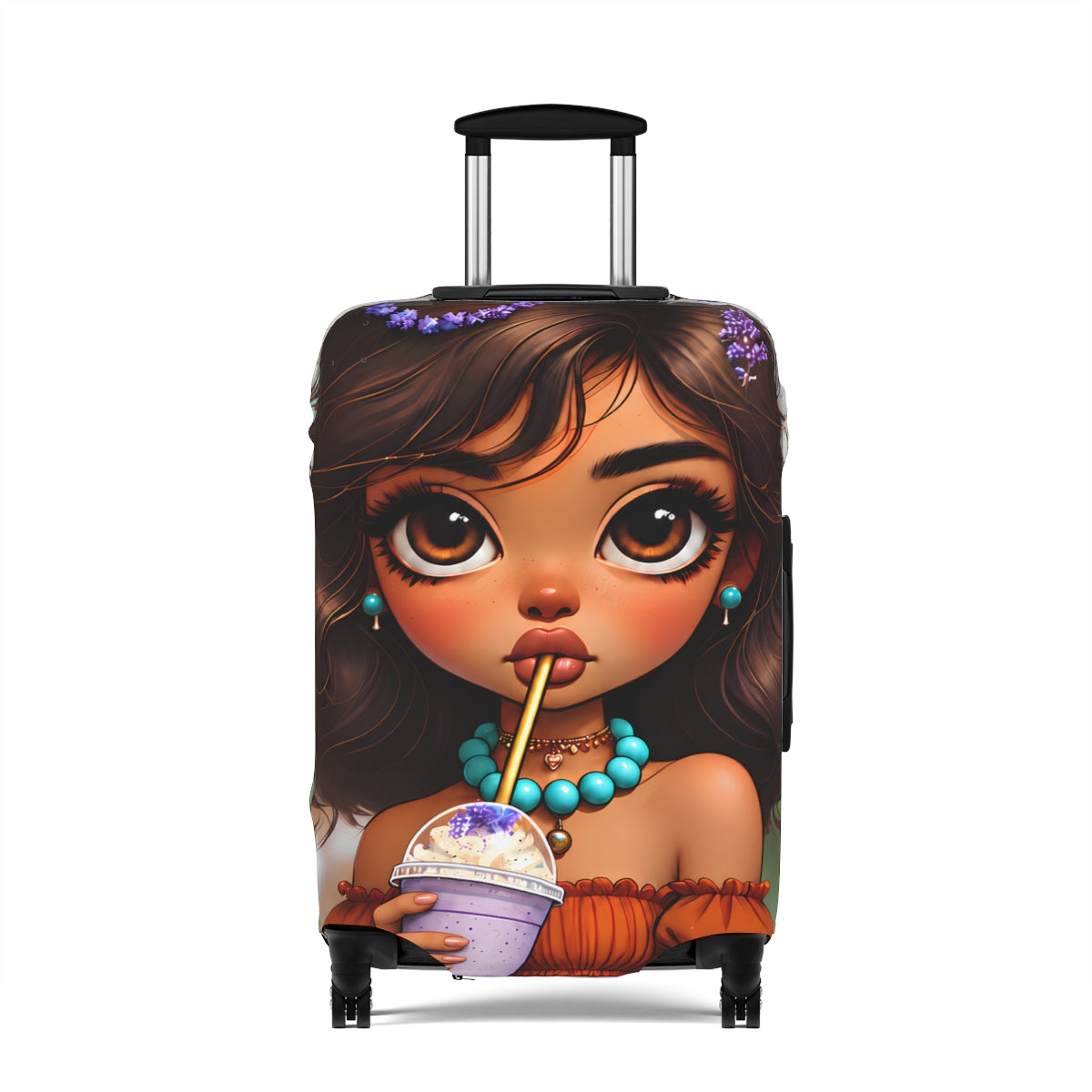 Zara | Lavender Bloom Luggage Cover