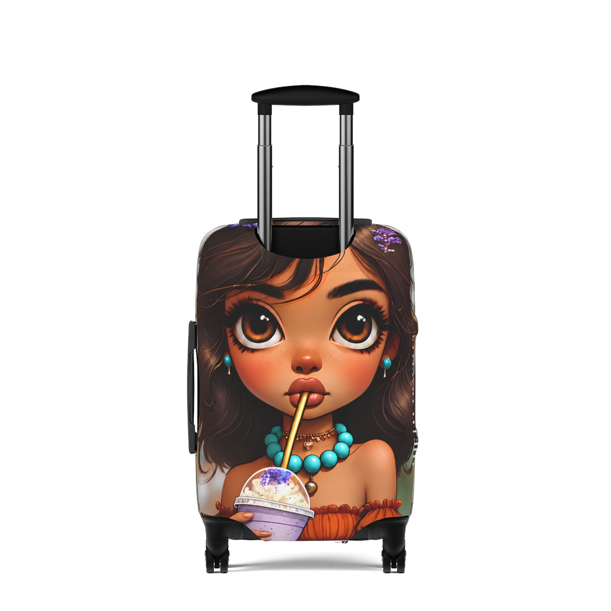 Zara | Lavender Bloom Luggage Cover