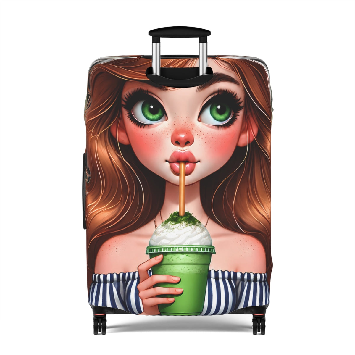 Sienna | Matcha Mood Luggage Cover