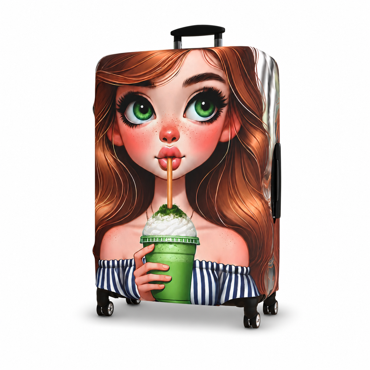 Sienna | Matcha Mood Luggage Cover