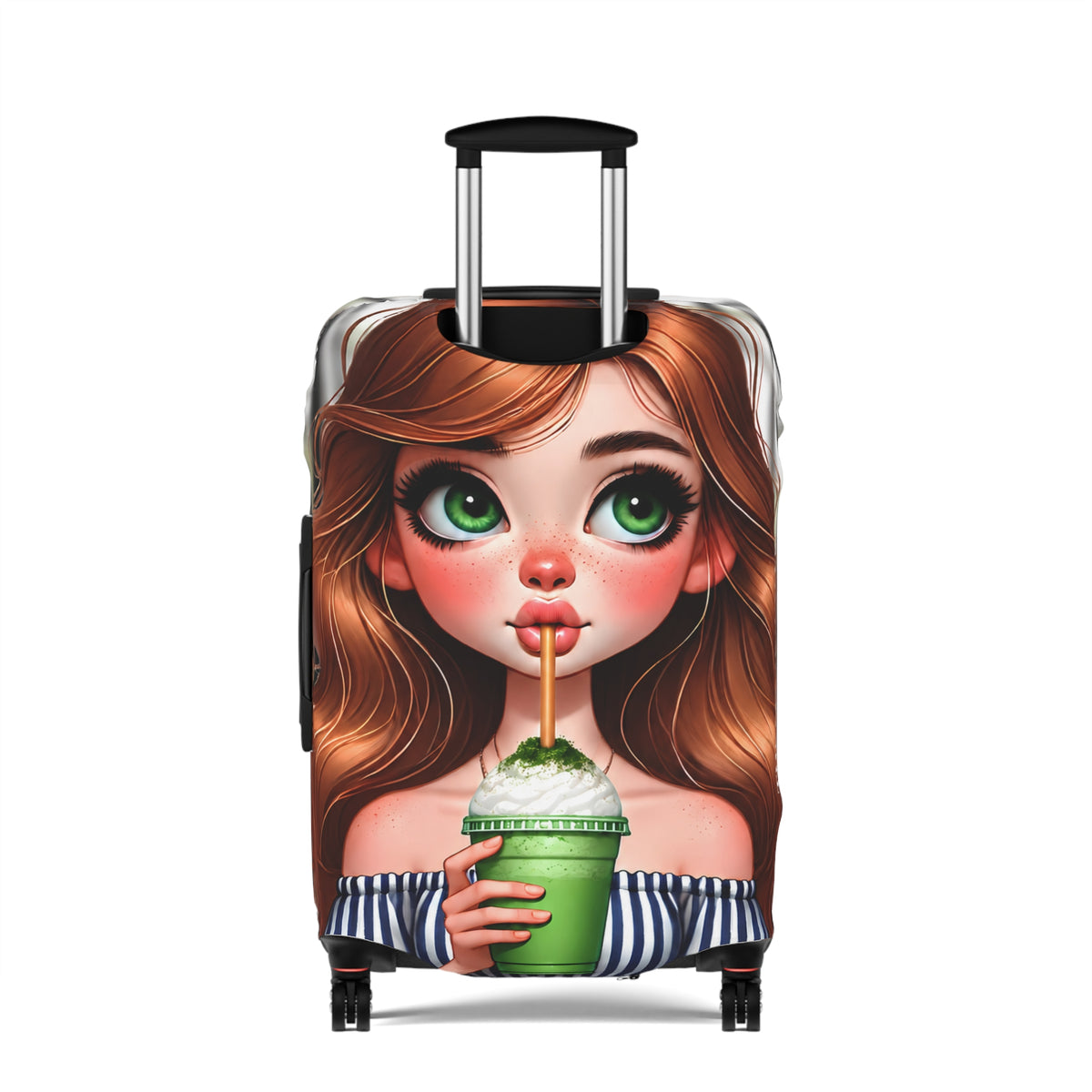 Sienna | Matcha Mood Luggage Cover