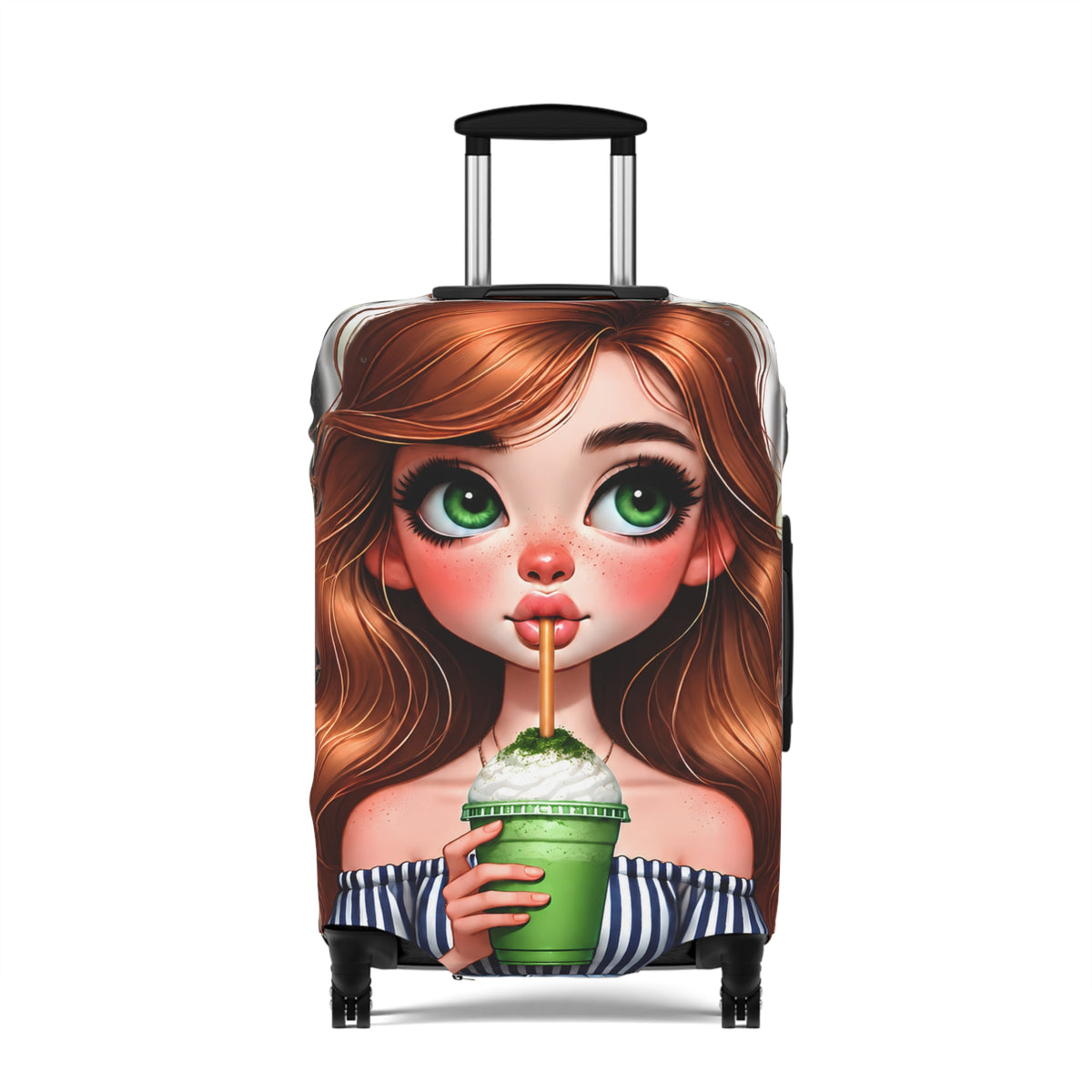 Sienna | Matcha Mood Luggage Cover