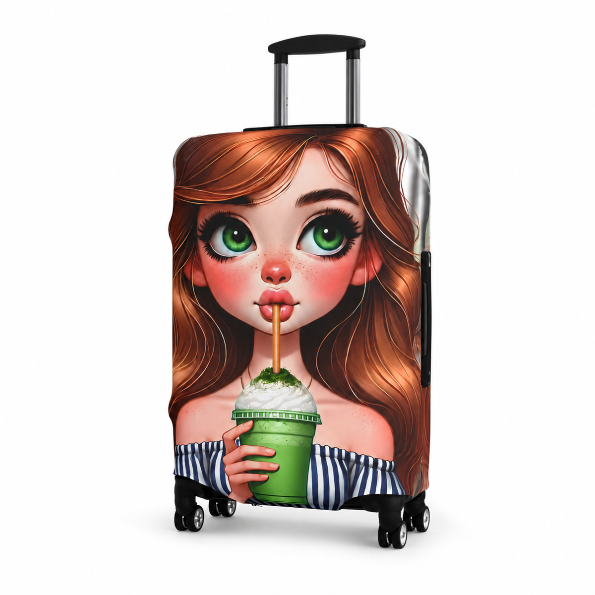 Sienna | Matcha Mood Luggage Cover