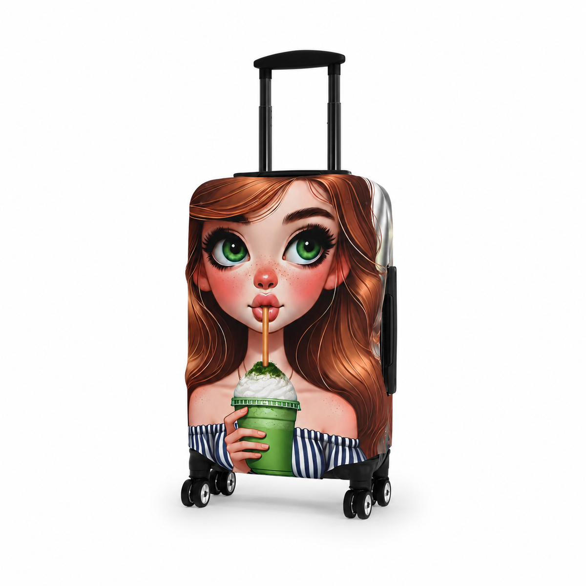 Sienna | Matcha Mood Luggage Cover