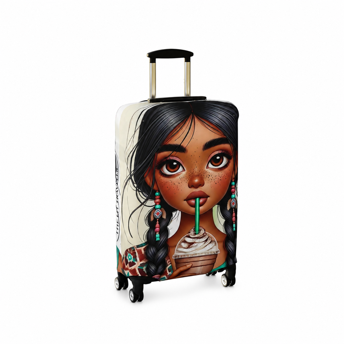 Maya | Mocha Dream Luggage Cover