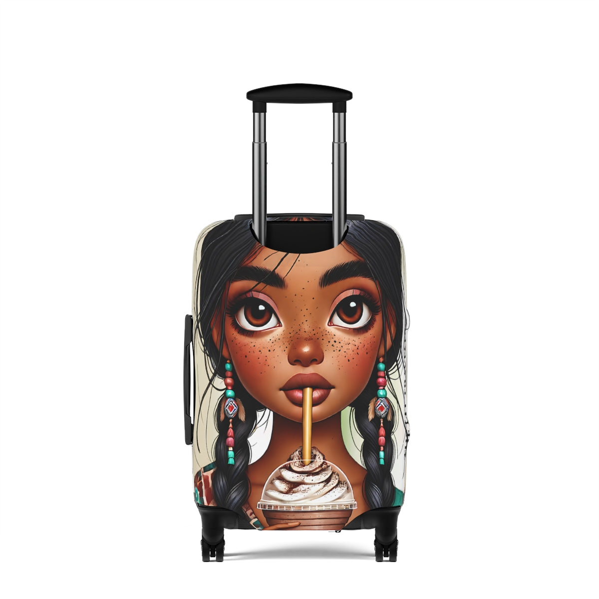 Maya | Mocha Dream Luggage Cover