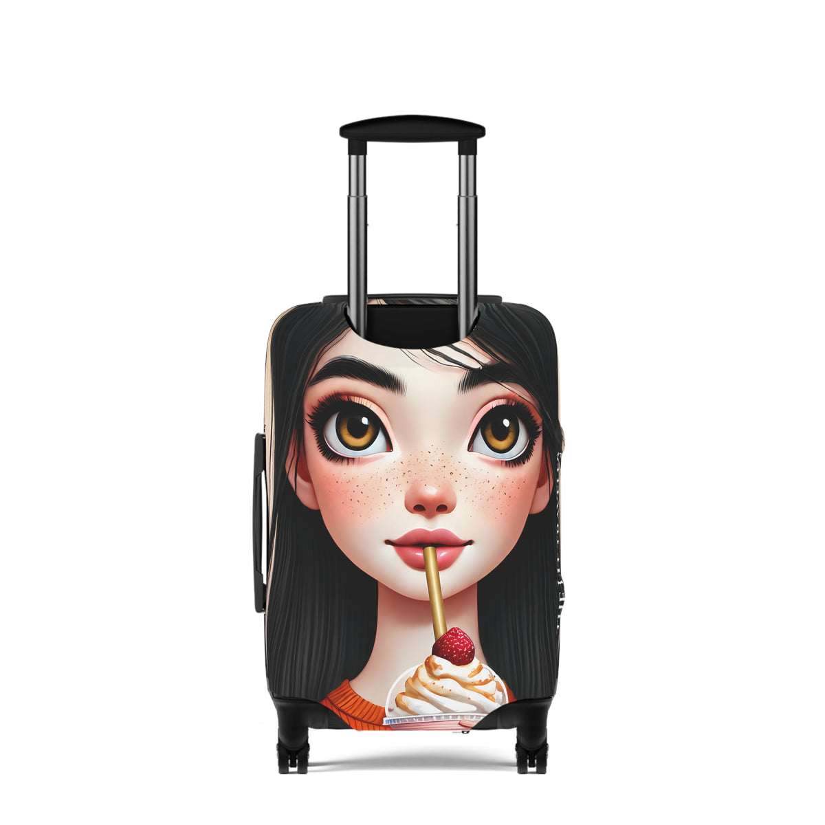 Aria | Strawberry Swirl Luggage Cover