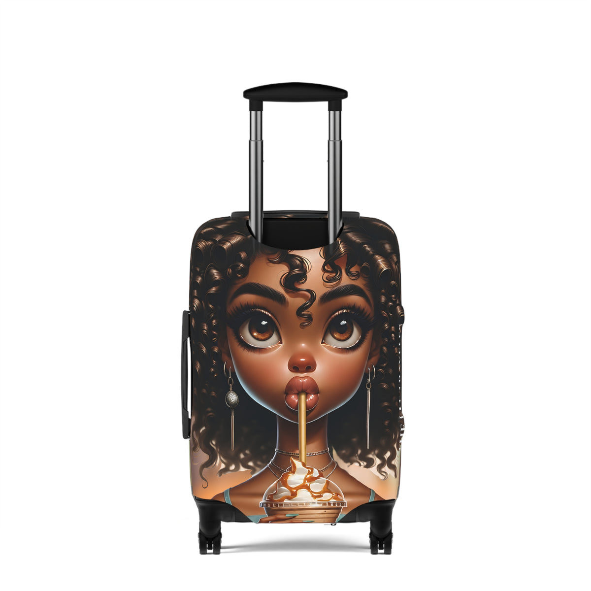 Simone | Sweet Cream Luggage Cover